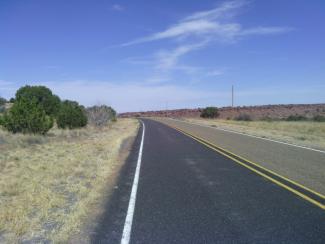 Today's first stretch of old 66