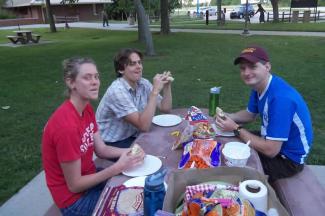 Our first meal stop after leaving Chicago