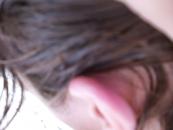 I sunburnt my ear so badly that it scabbed over.  Sarah took a picture so I could see it.  I thought it was going to fall off.