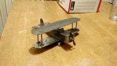 The steel bi-plane that I welded
