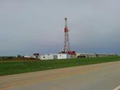 Most of the last few days I've been riding through oil fields.
