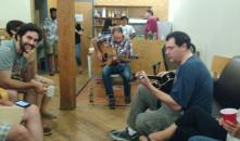 Jamming at Goodyear. TAs and married people lived here instead on McKenny