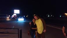 Karl bear and his date Swetha