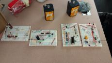 Rocket ignition circuits with new and improved batteries