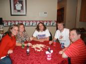 Hanging out with my parents after the trip